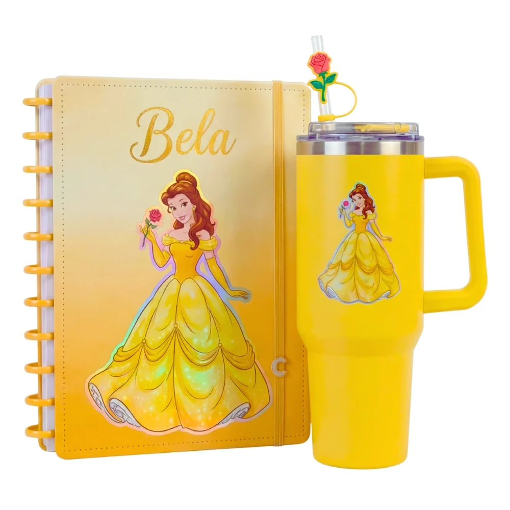Copo Térmico Bela + Caderno Inteligente Bela Grátis