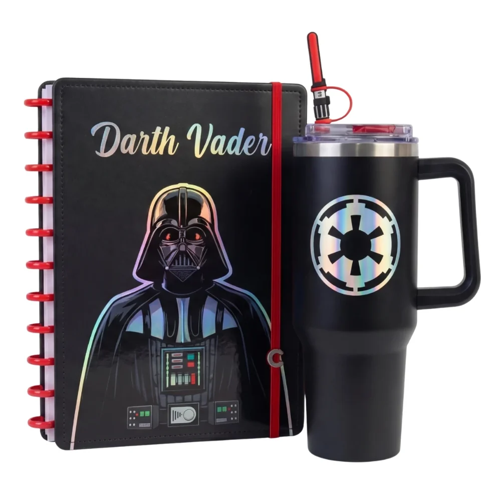 Copo Térmico Darth Vader + Caderno Inteligente Darth Vader Grátis