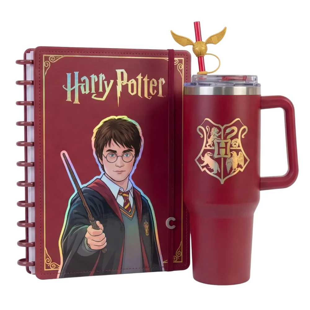 Copo Térmico Harry Potter + Caderno Inteligente Harry Potter Grátis