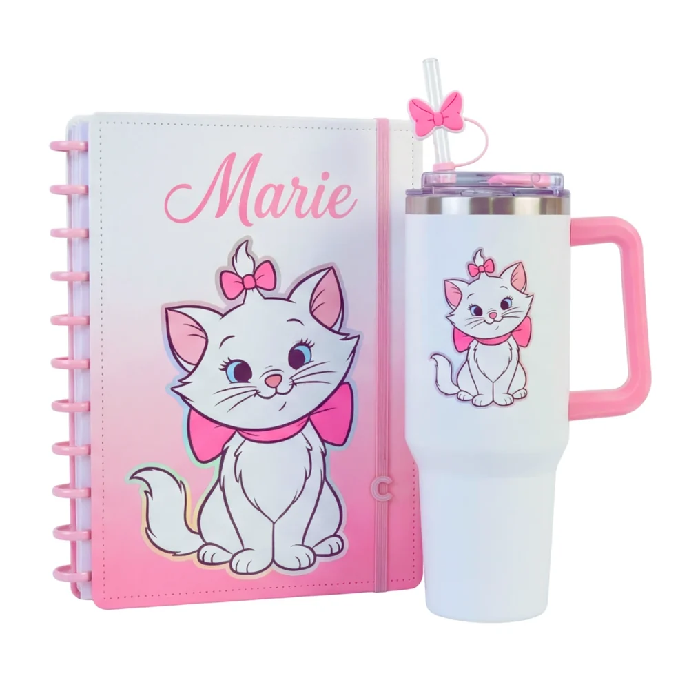 Copo Térmico Marie + Caderno Inteligente Marie Grátis